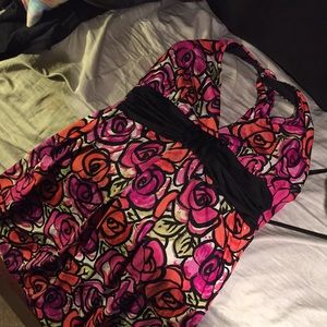 Fancy silky mini dress